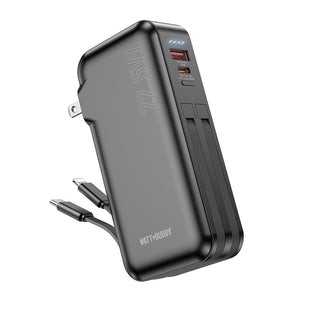 Watt Buddy 10000mAh Portable Power Bank - Fast Charging, Compact & Lightweight