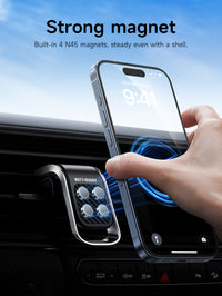 Watt Buddy Magnetic Car Phone Holder for Air Vent - Wireless Charging, Compact & Strong Magnet for iPhone 16 Pro Max, iPhone 15, Samsung & More