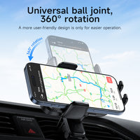 Watt Buddy Automatic Alignment Car Phone Holder with MagSafe – Wireless Charging, 360° Rotation, Fast Charging for iPhone & More
