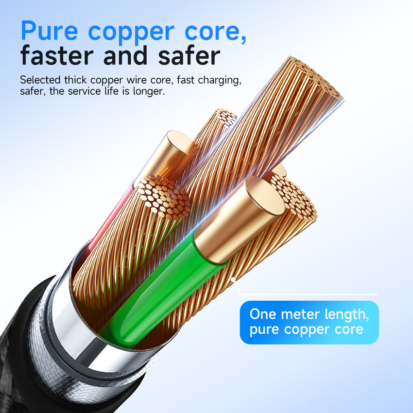 Watt Buddy USB-C to USB-C Cable 2M - 100W Fast Charging, High-Speed Data Transfer