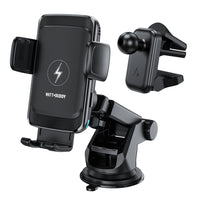 Watt Buddy Automatic Alignment Car Phone Holder with MagSafe – Wireless Charging, 360° Rotation, Fast Charging for iPhone & More