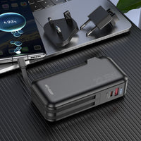 Watt Buddy 10000mAh Portable Power Bank - Fast Charging, Compact & Lightweight