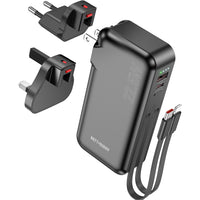Watt Buddy 10000mAh Portable Power Bank - Fast Charging, Compact & Lightweight