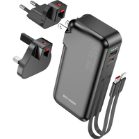 Watt Buddy 10000mAh Portable Power Bank - Fast Charging, Compact & Lightweight